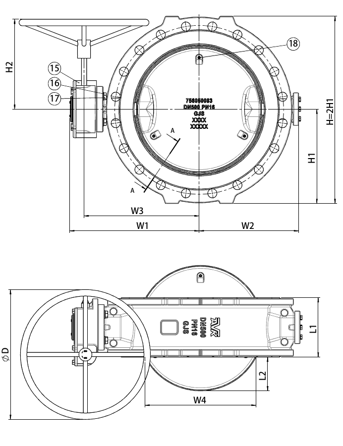 AVK 756-H18-006