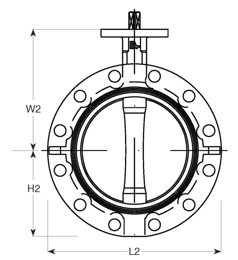 AVK VAN BƯỚM ĐỒNG TÂM KIỂU U-SECTION, SERIES 820/20 ĐỈA VAN PHỦ RILSAN PN10